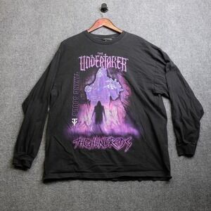 The Undertaker Shirt Mens XL Black WWE Wrestling The Hundreds Long Sleeve